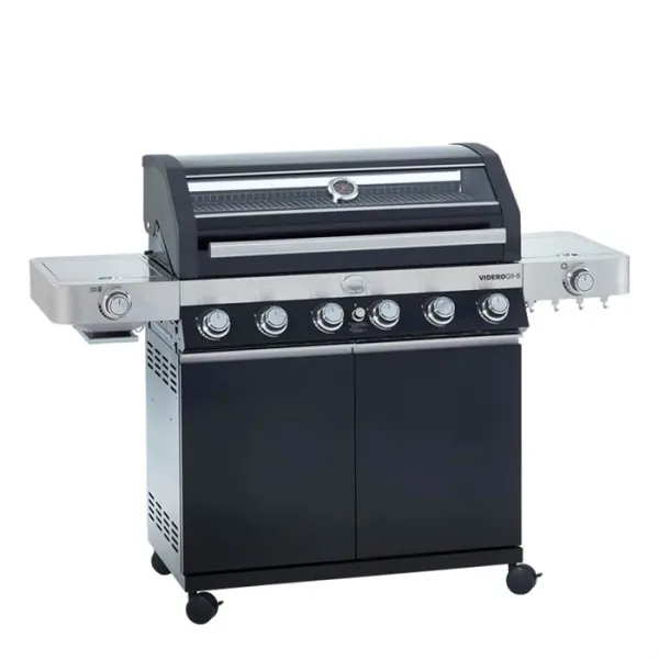 Rösle BBQ gázgrill - Videro G6-s - 6 főégő