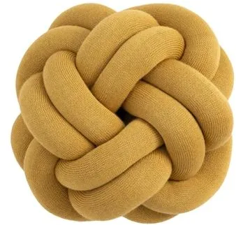 Design House Stockholm Knot Párna Sárga