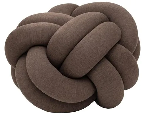 Design House Stockholm Knot Párna XL Barna