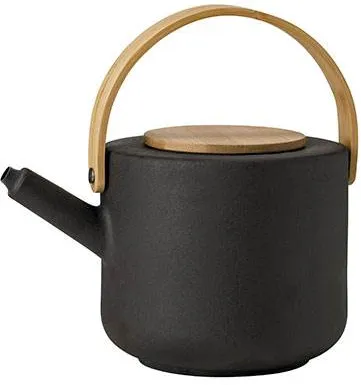 Stelton Theo teáskanna 1,25 l - Fekete