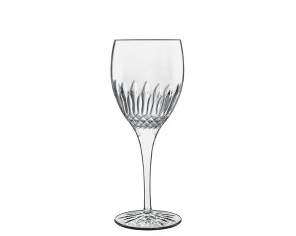 Luigi Bomioli Diamant fehérboros pohár 38 cl. 4 db.